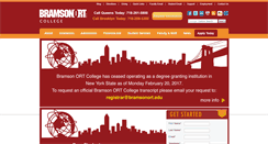 Desktop Screenshot of bramsonort.edu